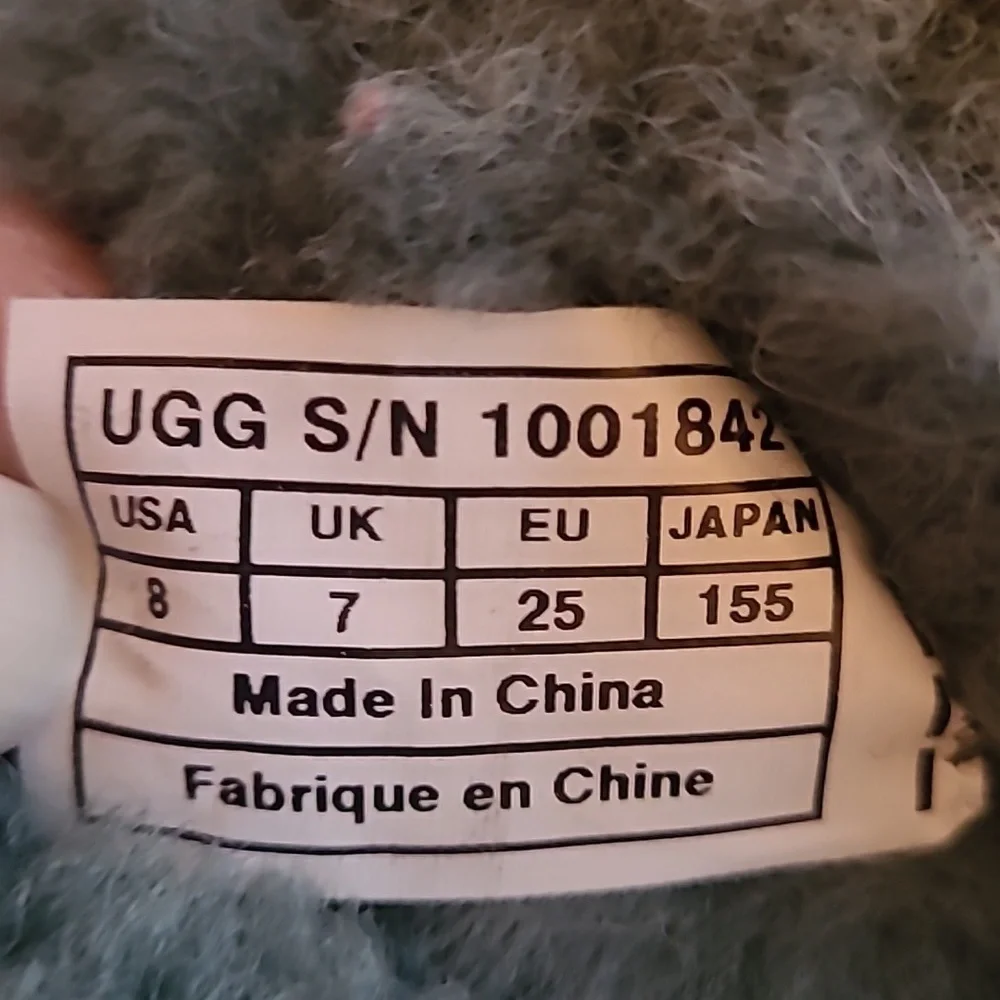 UGG Dark Green Shearling Boots